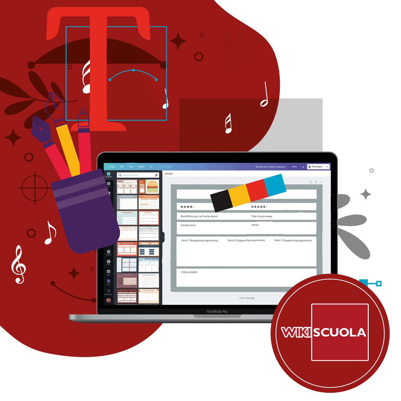 CANVA per l'aula di Musica