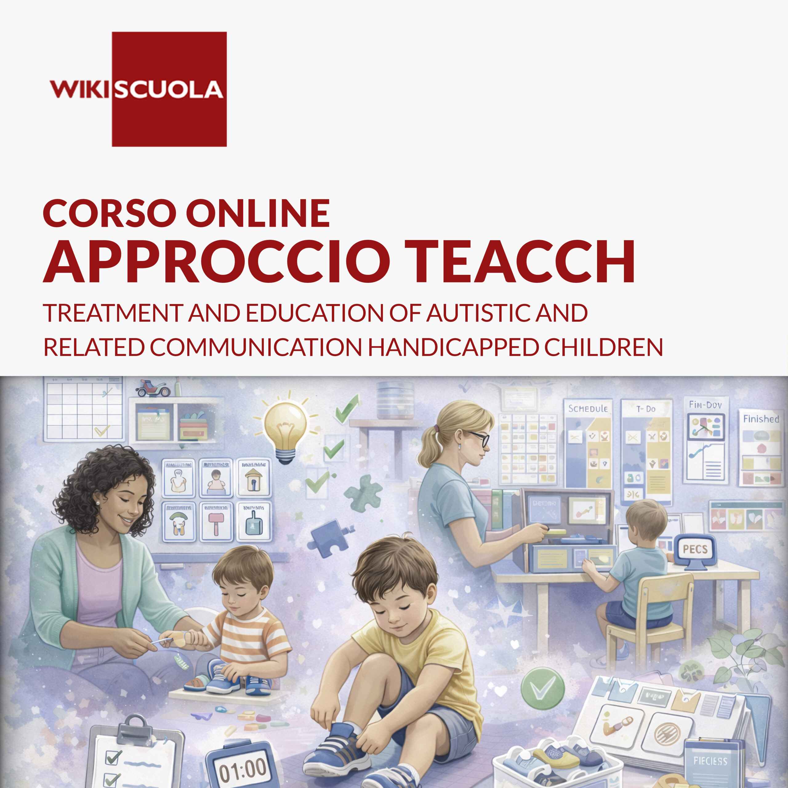 Corso online approccio TEACCH (11a edizione)