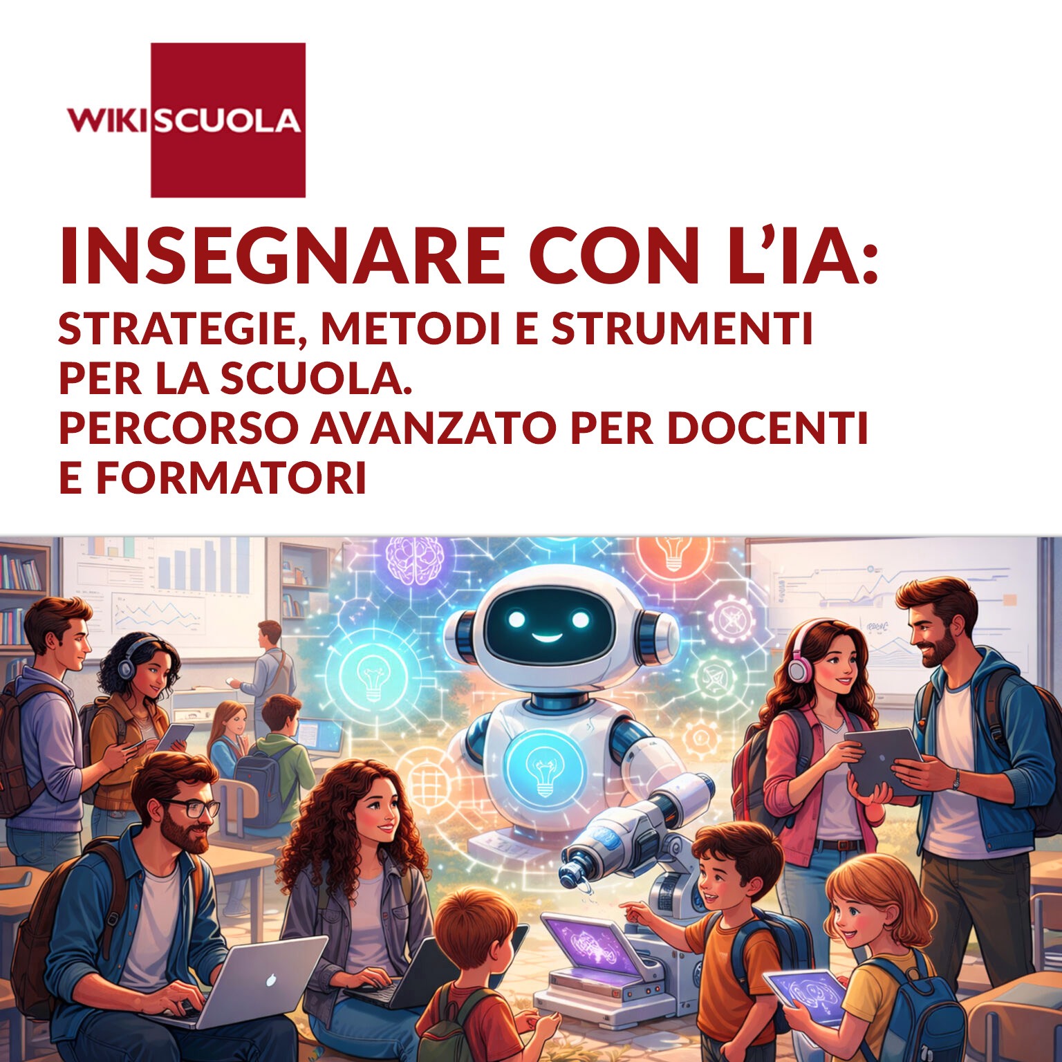 Insegnare con l'IA: Strategie, Metodi e Strumenti per la Scuola. Percorso avanzato per docenti e formatori (SN)