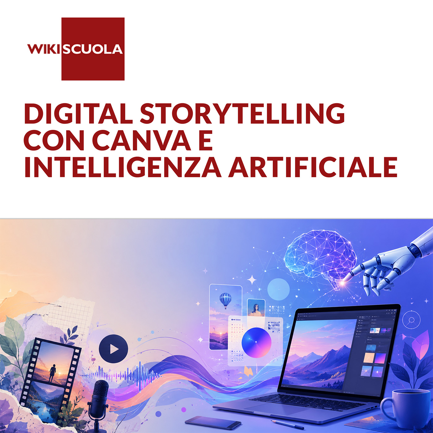 Digital Storytelling con Canva e Intelligenza Artificiale (SN)